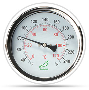 鍋爐用溫度計H221C